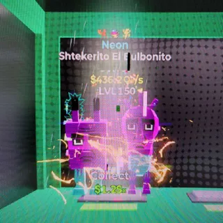 Shtekerito El Bulbonito Neon