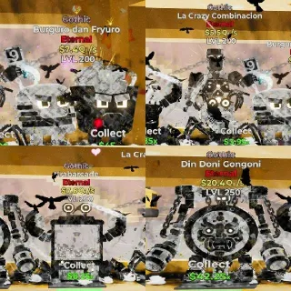 4x Gothic Bundle