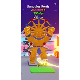Go up for brainrots Ascended Sunculus Ferris