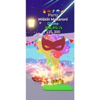 Go up for brainrots Miskin Makaroni 5 Traits