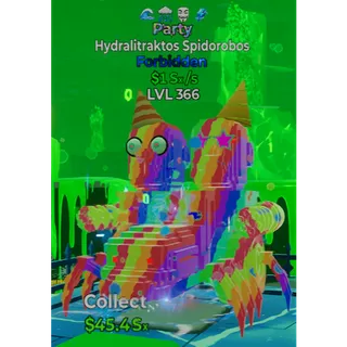 Forbidden Hydralitraktos Spidorobos  4 Traits 🔥 / Go Up For Brainrots Fortnite