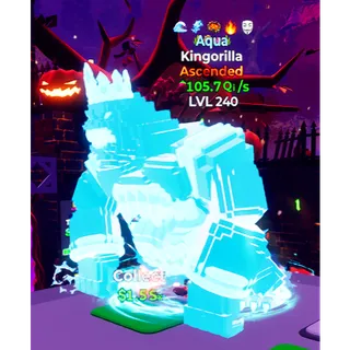 Kingorilla Aqua / Go Up For Brainrots Fortnite