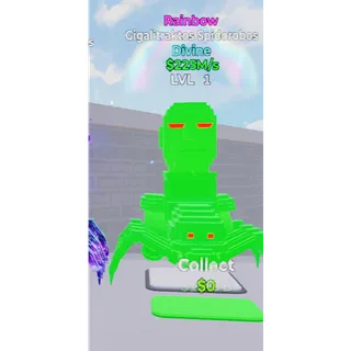 Gigalitraktos Spidorobos / Go up for brainrots