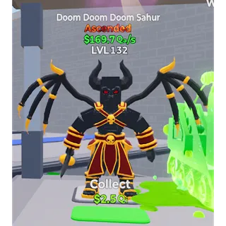 Doom Doom Doom Sahur / Go Up For Brainrots Fortnite