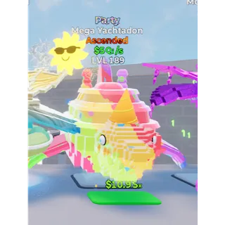 Mega Yachtadon Party - Go up for brainrots fortnite