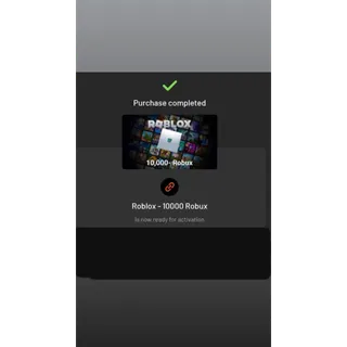 €100.00 EUR 10k ROBUX GIFTCARD Other INSTANT 