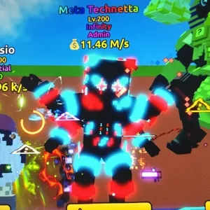 Meta Technetta Admin Infinity Lv. 200 I Escape Tsunami For Brainrots!