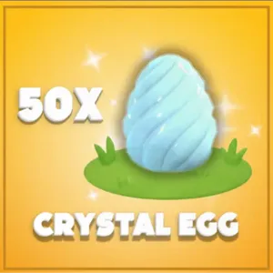 50x Crystal Eggs