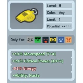 Bee Swarm Simulator Whistle Beequip