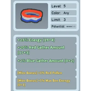 Bee Swarm Simulator Sweatband Beequip