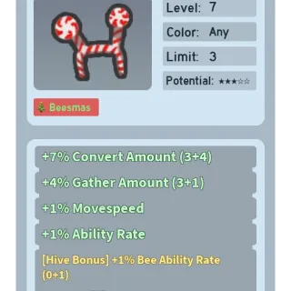 Bee Swarm Simulator Peppermint Antennas 1% Bar hive bonus