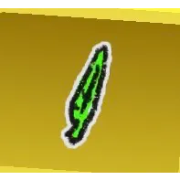 Bee Swarm Simulator Lanceolate Leaf Sticker x3