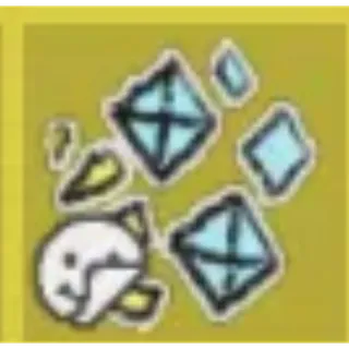 Bee Swarm Simulator Right Shining Diamond Fleuron Sticker