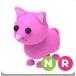 Adopt Me Neon Ride Pink Cat