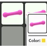 Adopt Me Rubber Bone Throw Toy