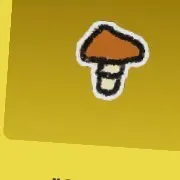 Bee Swarm Simulator Oilier Mushroom Sticker