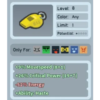 Bee Swarm Simulator Whistle Beequip