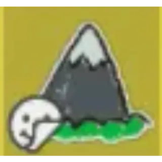 Bee Swarm Simulator Simple Mountain Sticker