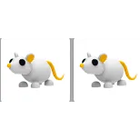 Adopt Me Golden Rat x2