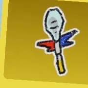 Bee Swarm Simulator Porcelain Dipper Sticker