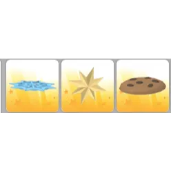 Adopt Me Disc x3 (Snowflake, Cookie, Christmas Star)