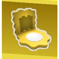 Bee Swarm Simulator Yellow Wavy Hive Sticker