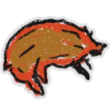 Bee Swarm Simulator Prehistoric Boar Sticker