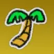Bee Swarm Simulator Palm Tree Sticker