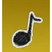 Bee Swarm Simulator Eighth Note Sticker