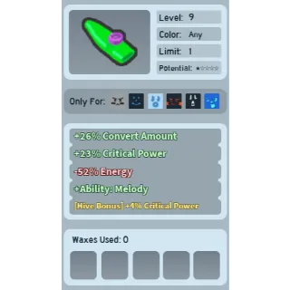 Bee Swarm Simulator Kazoo 4 crit power