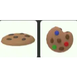 Adopt Me Cookie Dough Plush + Cookie Flying Disc