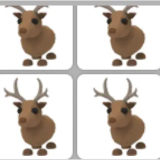 Adopt Me Reindeer x4
