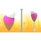 Adopt Me Ice Cream Plush + Ice Cream Rattle