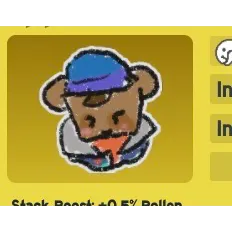 Bee Swarm Simulator Dapper From Above Sticker