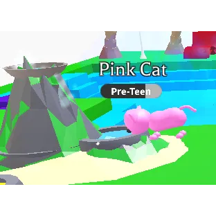 Adopt Me Pink Cat