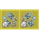 Bee Swarm Simulator Left & Right Shining Diamond Fleuron Sticker