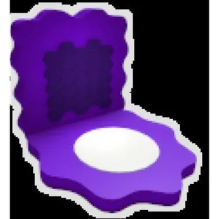 Bee Swarm Simulator Purple Wavy Hive Sticker