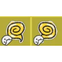 Bee Swarm Simulator Gold Swirl Fleuron Stickers