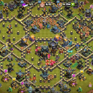 TH17 MAX ALMOST GOOD TROOPS AND HERO FULL ACCESS