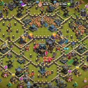 TH17 MAX ALMOST GOOD TROOPS AND HERO FULL ACCESS