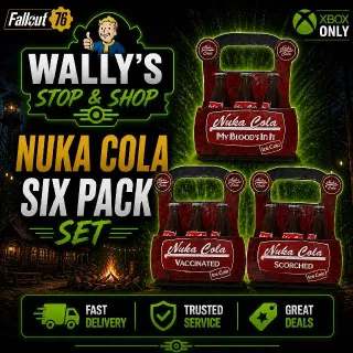 Nuka Cola Six Pack Set