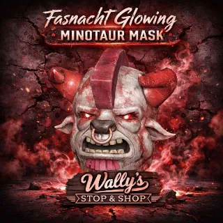 Glowing Minotaur Mask