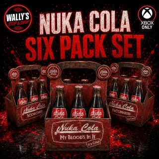 Nuka Cola Six Pack Set