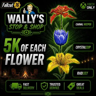 5k Of Each Flower