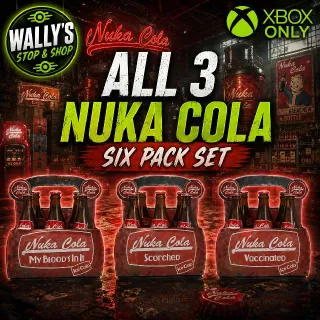 Nuka Cola Six Pack Set