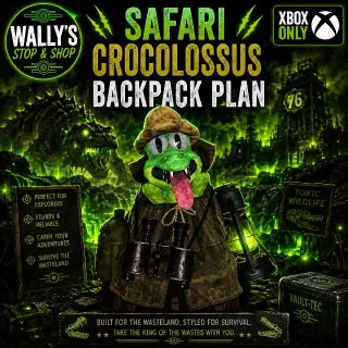 Safari Crocolossus Backpack