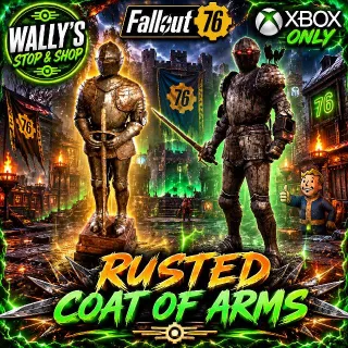Rusted Coat Of Arms