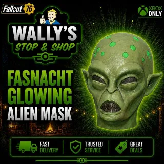 Glowing Alien Mask