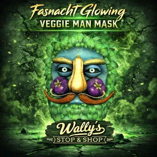 Glowing Veggie Man Mask