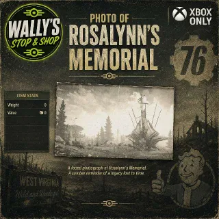 Photo Of Rosalynn's Memorial